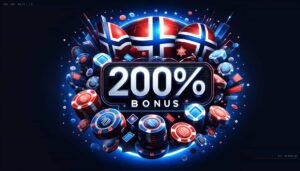 200% casino bonus norge