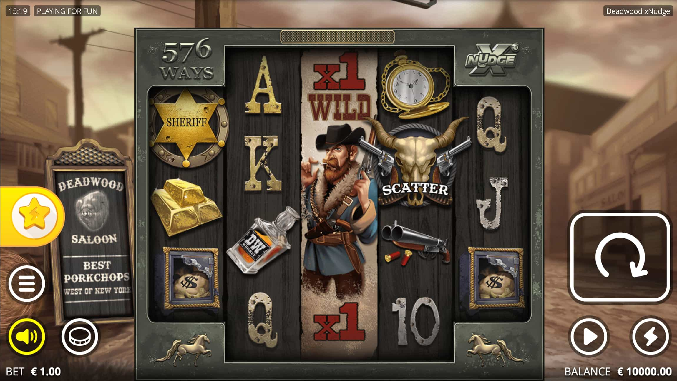 deadwood slots