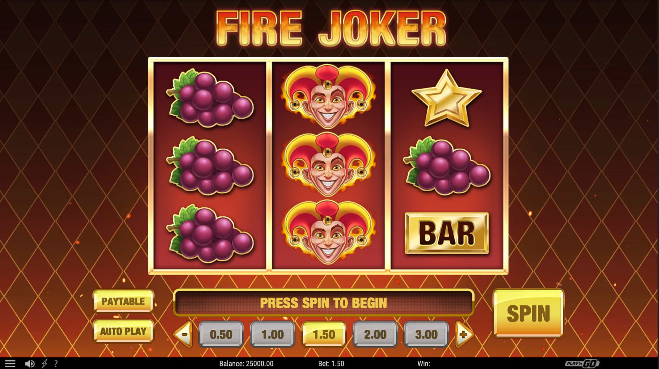 fire joker spilleautomaten