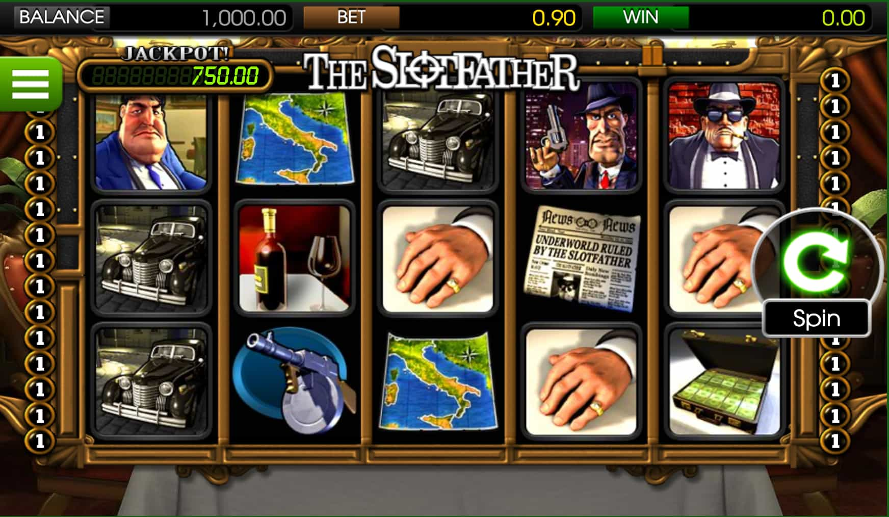 the slotfather spilleautomat av betsoft