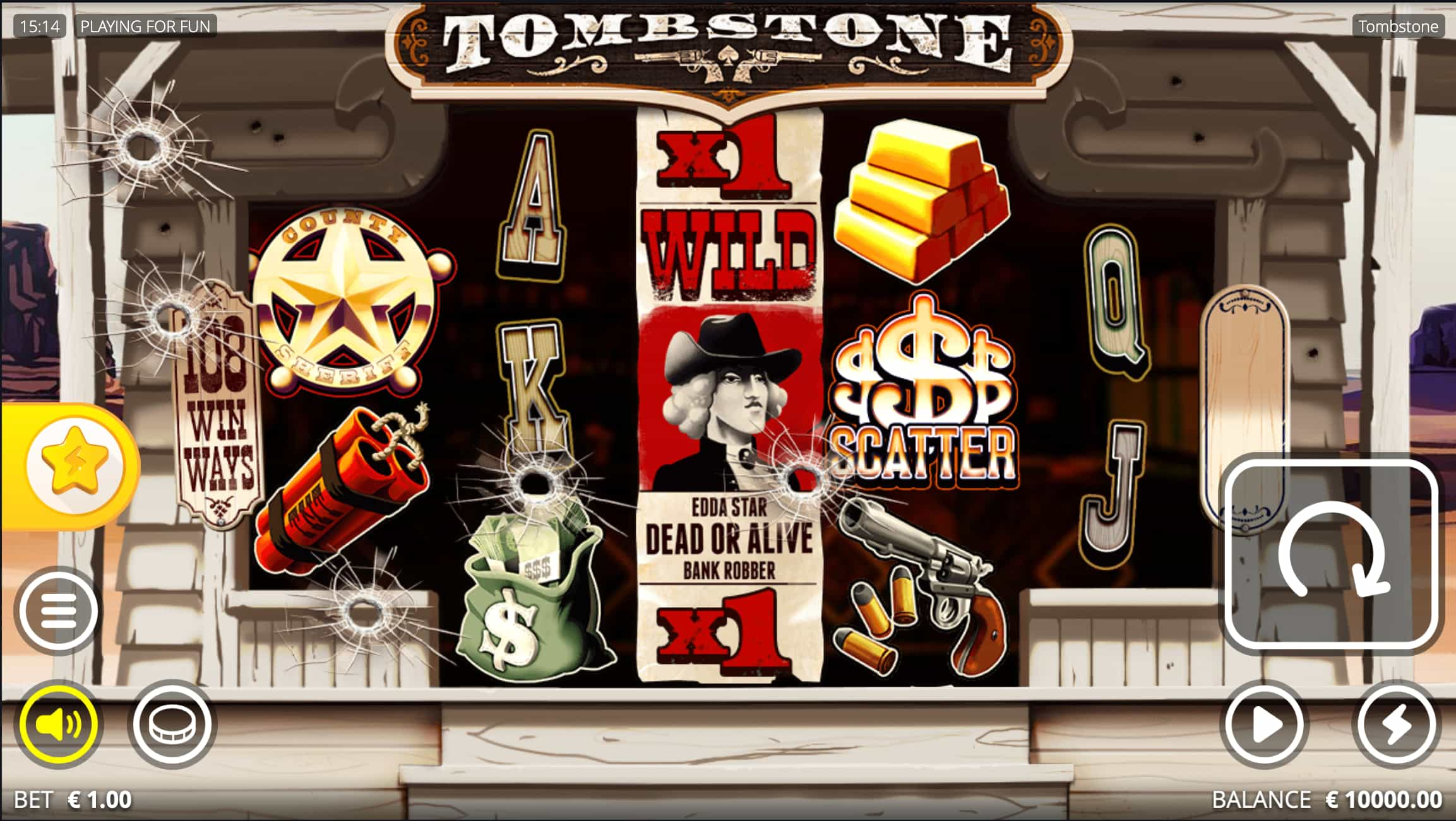 tombstone spilleautomat