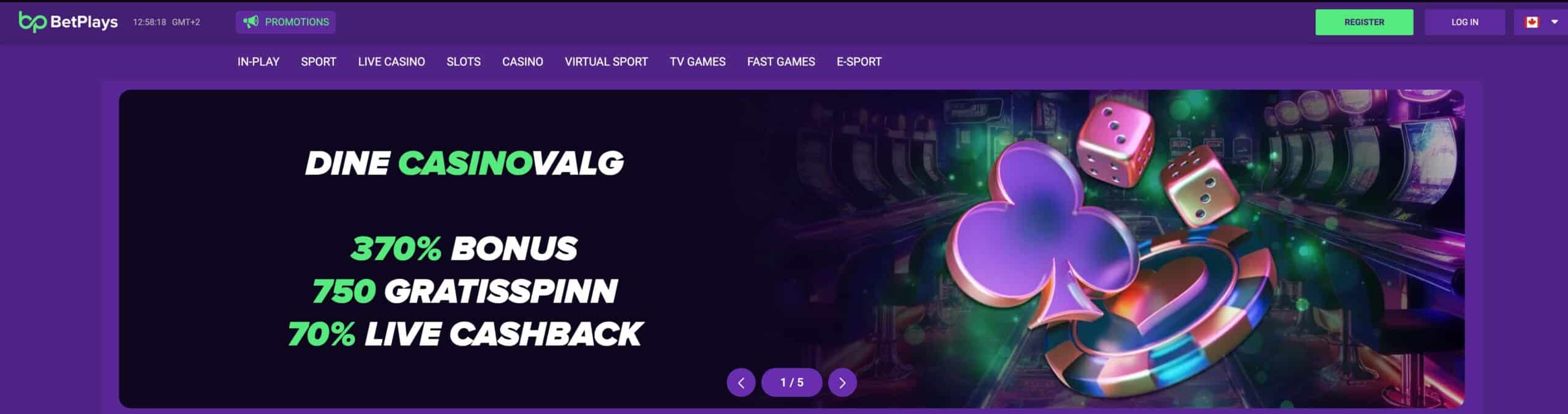 betplays freespins bonus