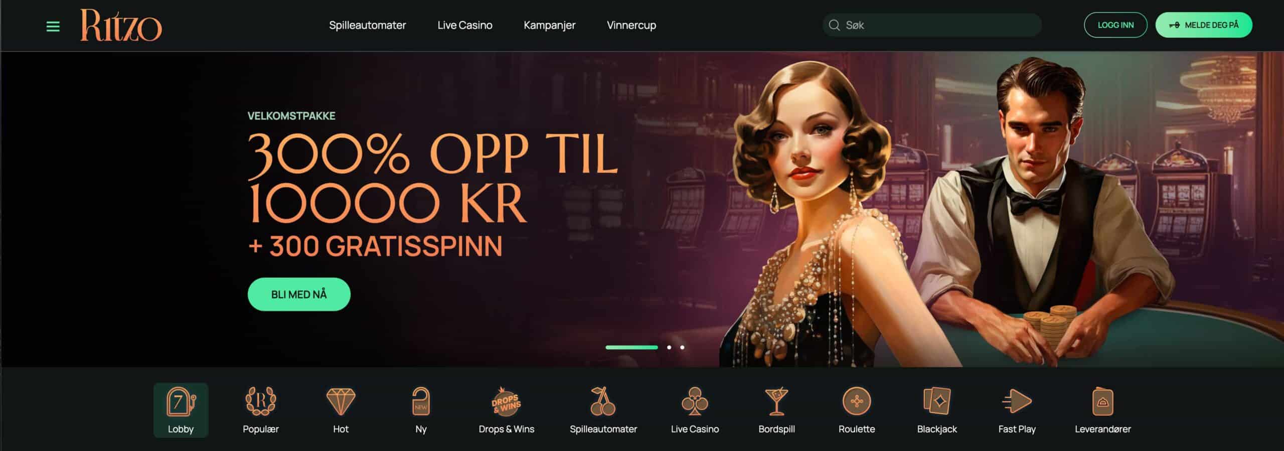 ritzo casino freespins